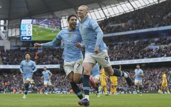 Man City vs Brighton: City Gagal Salip Chelsea untuk Posisi Liga Champions UEFA