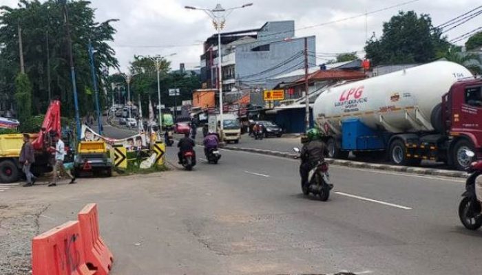 Rekayasa Lalu Lintas di Jalan Joglo Raya, Kembangan, Imbas Proyek Relokasi Pipa PAM Jaya