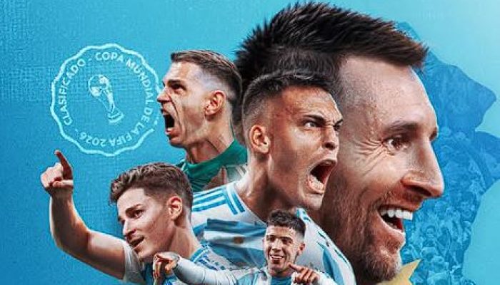 Tanpa Messi Argentina Gebuk Brasil 4-1 di Zona Conmebol Amerika Selatan, Albiceleste Lolos ke Piala Dunia 2026