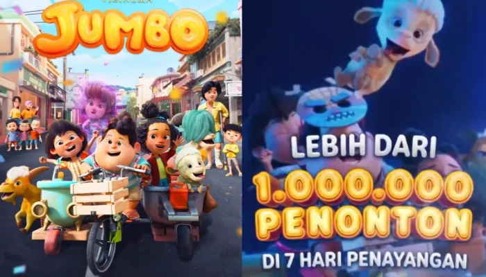 7 Hari Penayangan Film Animasi “JUMBO” Tembus 1 Juta Penonton
