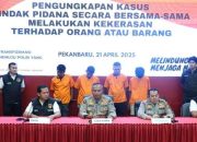 Aksi Brutal Debt Collector di Kantor Polisi Pekanbaru: 4 Ditangkap dan 7 Masih Buron