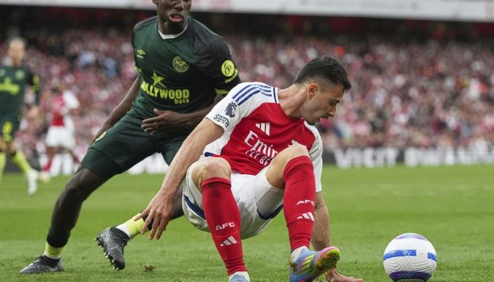 Arsenal vs Brentford, Martinelli Murka: “Tekel Norgaard Bisa Patahkan Kaki Saya!”