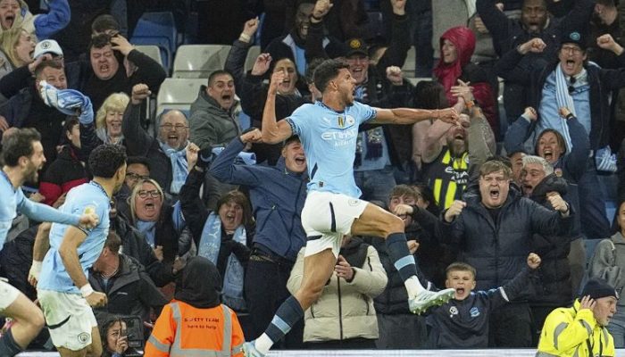 Gol Matheus Nunes di Laga Man City vs Aston Villa Bawa Manchester City ke Posisi 3 Premier League di Etihad