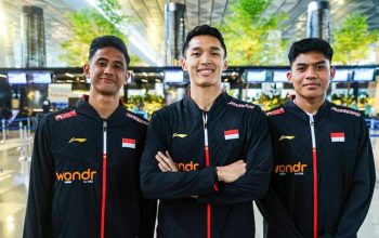 Indonesia Libas Inggris 5-0 di Laga Pertama Sudirman Cup 2025