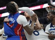 Isaiah Stewart dan Empat Pemain NBA Diskors Setelah Bertikai di Lapangan