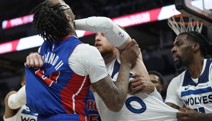 Isaiah Stewart dan Empat Pemain NBA Diskors Setelah Bertikai di Lapangan