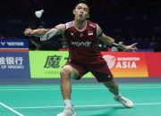 Jonatan Christie Gagal Pertahankan Gelar di Kejuaraan Bulutangkis Asia 2025
