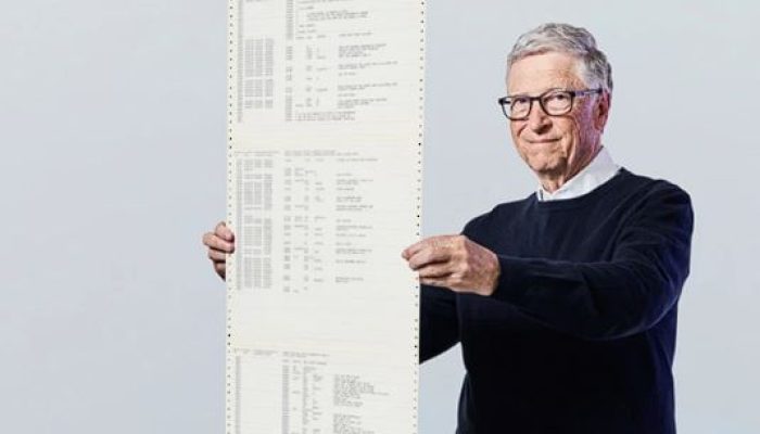 Kode Komputer Pertama Bill Gates yang Mengubah Dunia Teknologi