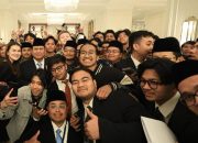Prabowo Disambut Haru Diaspora Indonesia di Yordania