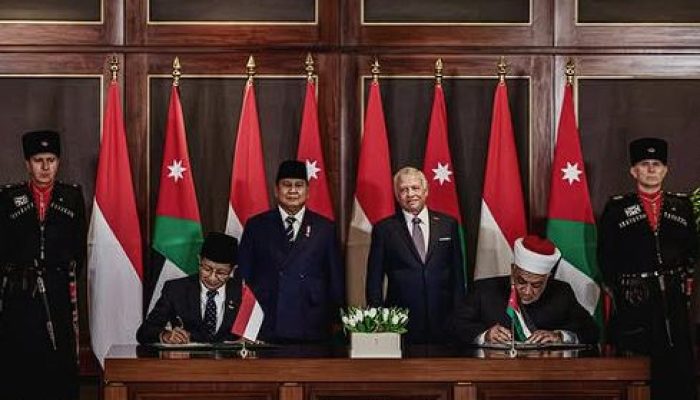 Prabowo dan Raja Yordania Teken 4 MoU Strategis: Perkuat Kerja Sama Bilateral