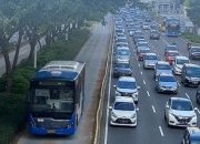 Pramono Anung, Rano Karno dan Andra Soni Resmikan Rute Baru TransJabodetabek S61 Blok M–Alam Sutera Rp 3500