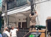 Satpol PP Tertibkan Jaringan Internet Ilegal di Tiang PJU Kota Tangerang