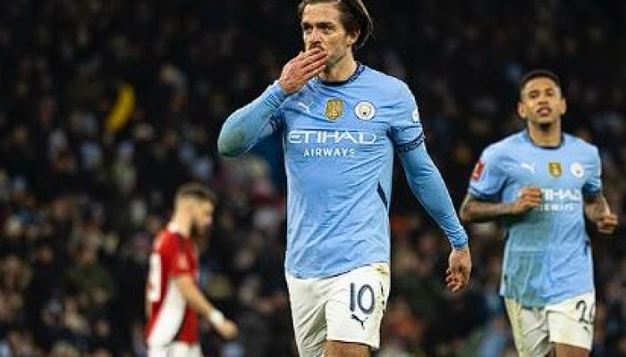 Tanpa Erling Haaland Tidak Masalah, Jack Grealish Cetak Gol Perdana Pada Laga Man City vs Leicester Di Premier League
