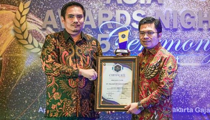 Transjakarta Raih Asia Most Innovative Award 2025 untuk Layanan Transportasi Publik
