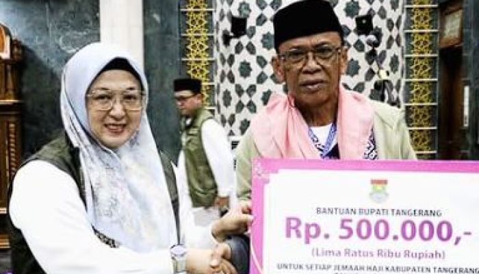393 Jamaah Haji Kabupaten Tangerang 2025 Dilepas Intan Nurul Hikmah, Dapat Insentif & Pesan Haru!