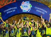 Al Ittihad Juara Liga Roshn Saudi 2024-25! Benzema Angkat Trofi, Ronaldo Rebut Sepatu Emas