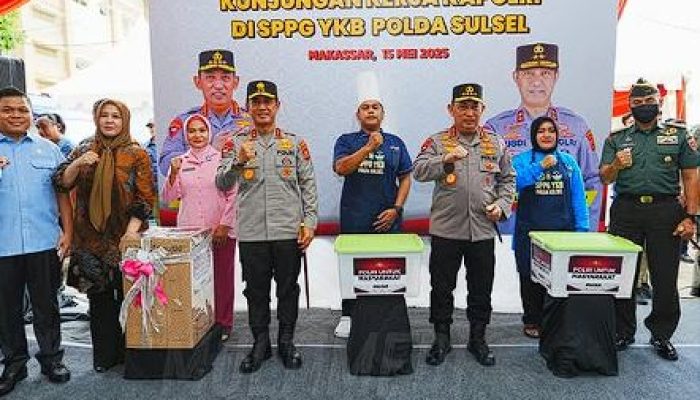 Kapolri Targetkan Bangun 100 SPPG, Polri Total Dukung Makan Bergizi Gratis !