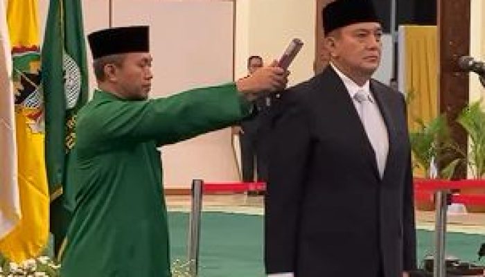 Sultan B Najamuddin Lantik Irjen Pol Mohammad Iqbal Jadi Sekjen DPD RI