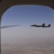 Tidak Mau kalah Dengan Arab Saudi, Donald Trump Dihormati dengan Pengawalan Jet Tempur F-15 di Qatar