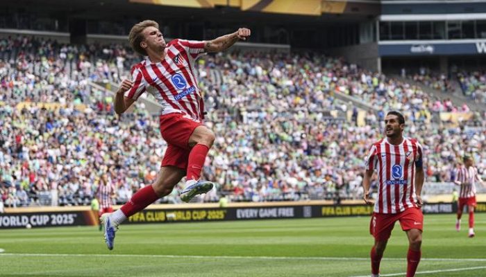 Pablo Barrios Gila! Sounders vs Atlético Madrid: Dua Gol Bungkam Seattle, Atlético Menggila di Piala Dunia Antarklub