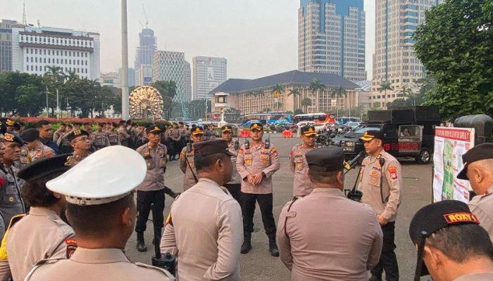 1.632 Polisi Dikerahkan Amankan Unjuk Rasa Ojol