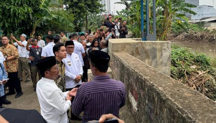 Instruksi Wapres Gibran Saat Tinjau Lokasi Banjir Ciledug Atas Kali Angke