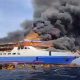KM Barcelona 5 Terbakar di Laut Sulawesi:  Penumpang Lompat ke Laut, Evakuasi Dramatis!