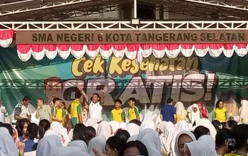 Gratis! Pemeriksaan Kesehatan Menyeluruh untuk Pelajar Resmi Diluncurkan di Tangsel
