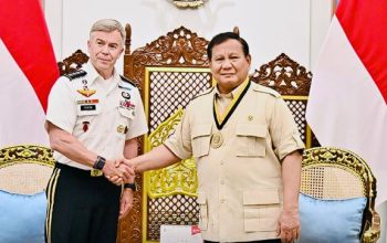 Prabowo Terima Medali Kehormatan dari Komando Operasi Khusus AS 2