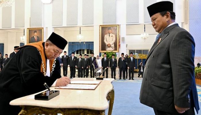 Suharto Dilantik Jadi Wakil Ketua MA Bidang Yudisial, Presiden Prabowo Saksikan Sumpah di Istana!