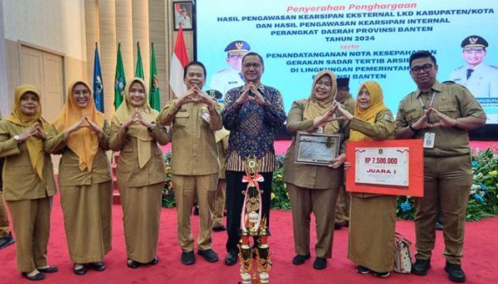 Tangerang Juara! Peringkat 1 Pengawasan Arsip Banten 2024 Diraih