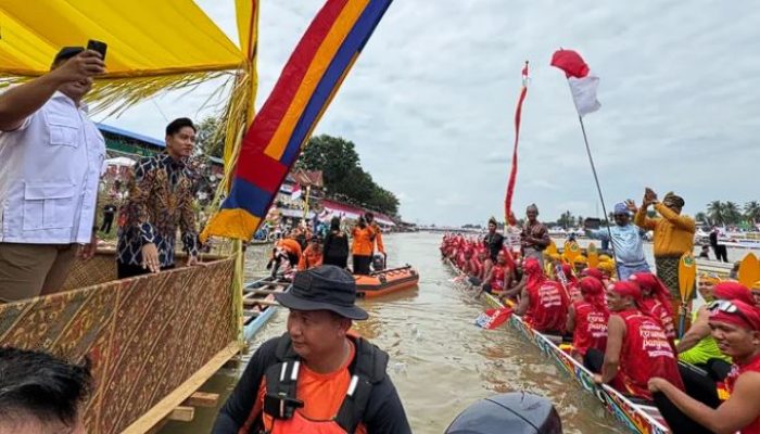Wapres Gibran Lepas Pacu Jalur 2025, Tradisi Riau yang Kini Mendunia