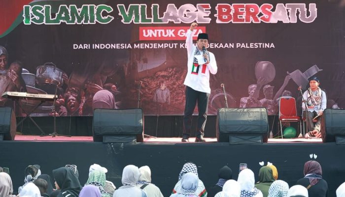Bupati Tangerang Hadiri Solidaritas Islamic Village untuk Gaza