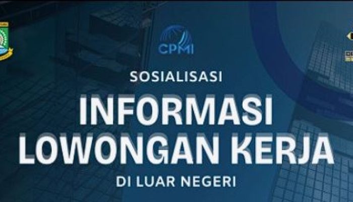 Kerja di Luar Negeri Gak Pake Ribet! Disnaker Kota Tangerang Buka Sosialisasi Bagi CPMI