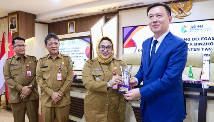 Kunjungi Kabupaten Tangerang, Kota Binzhou Tawarkan Potensi Industri dan Pertanian