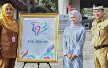 Logo HUT ke-393 Kabupaten Tangerang Diluncurkan, Rp1,5 Miliar Juga Disiapkan untuk Palestina!