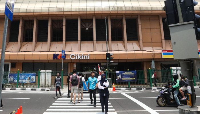 Pelican Crossing: Akses Stasiun Cikini Dibuka, Warga Tak Perlu Muter Jauh Lagi!