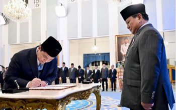 Presiden Prabowo Reshuffle Kabinet, 5 Pejabat Baru Resmi Dilantik di Istana Negara 02