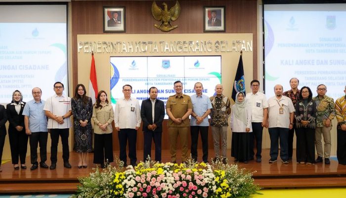 Tangsel Genjot Proyek Air Bersih Kali Angke, Gandeng Palyja & PITS