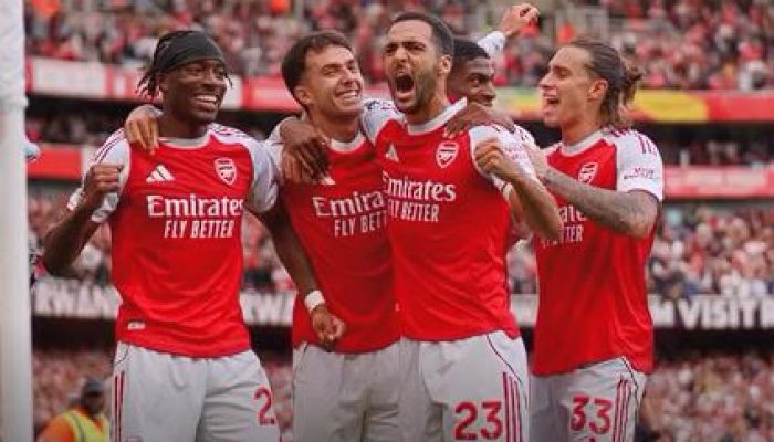 Zubimendi Menggila, Arsenal Libas Nottingham Forest 3-0 di Emirates