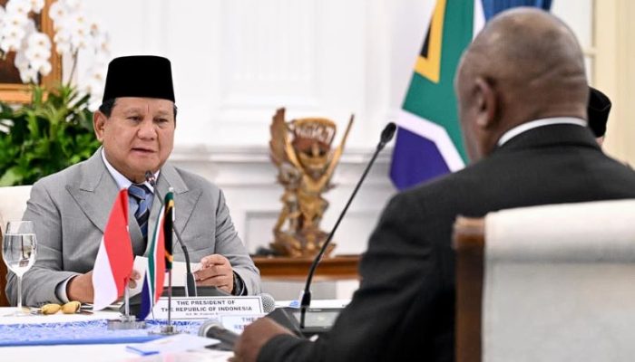 Kunjungan Bersejarah, Prabowo dan Ramaphosa Kukuhkan Kemitraan Strategis Indonesia–Afrika Selatan