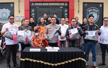 Kurang dari 6 Jam, Satreskrim Polres OKI Tangkap Tiga Pelaku Pembunuhan Sadis di Kayuagung