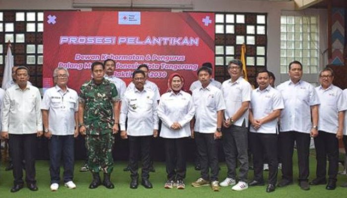 PMI Kota Tangerang Dilantik! Siap Gencarkan Aksi Kemanusiaan & Donor Darah Massal 2025–2030