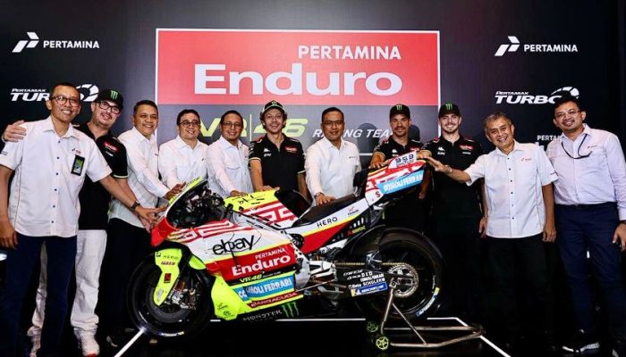 Valentino Rossi Bikin Kejutan di Jakarta, VR46 Tampilkan Livery Indonesia Jelang MotoGP Mandalika 2025