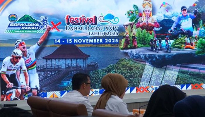 1.600 Peserta Padati Sriwijaya Ranau Gran Fondo 2025, Homestay di Danau Ranau Ludes Dipesan