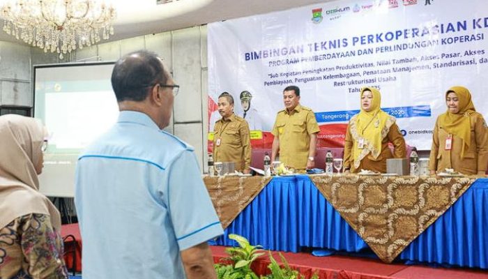 Bupati Tangerang Dorong Penguatan Koperasi Merah Putih Lewat Bimtek Pengawas KDKMP