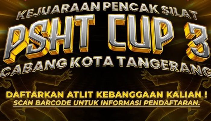PSHT Cup 3 Dibuka! Ratusan Pesilat Siap Panaskan Arena Kota Tangerang 2025