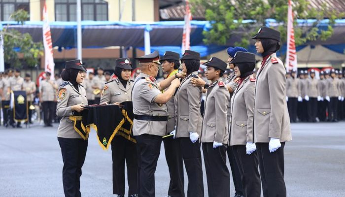 Danpas Gegana Korbrimob Hadiri Pelantikan 660 Bintara Polwan Angkatan ke-58