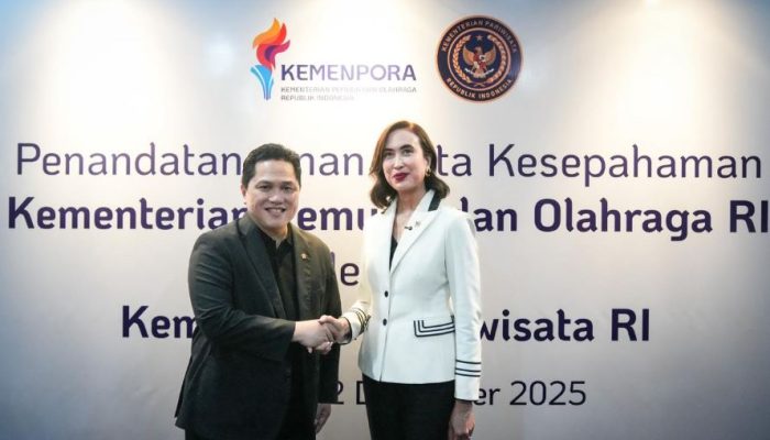 Erick Thohir & Menpar Gandeng Sport Tourism Dongkrak Ekonomi Daerah