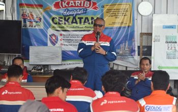 Avep Disasmita, Dirut Pertamina Drilling Tinjau Rig DRJ-001 di Cepu, Tekankan Zero Accident Awal 2026